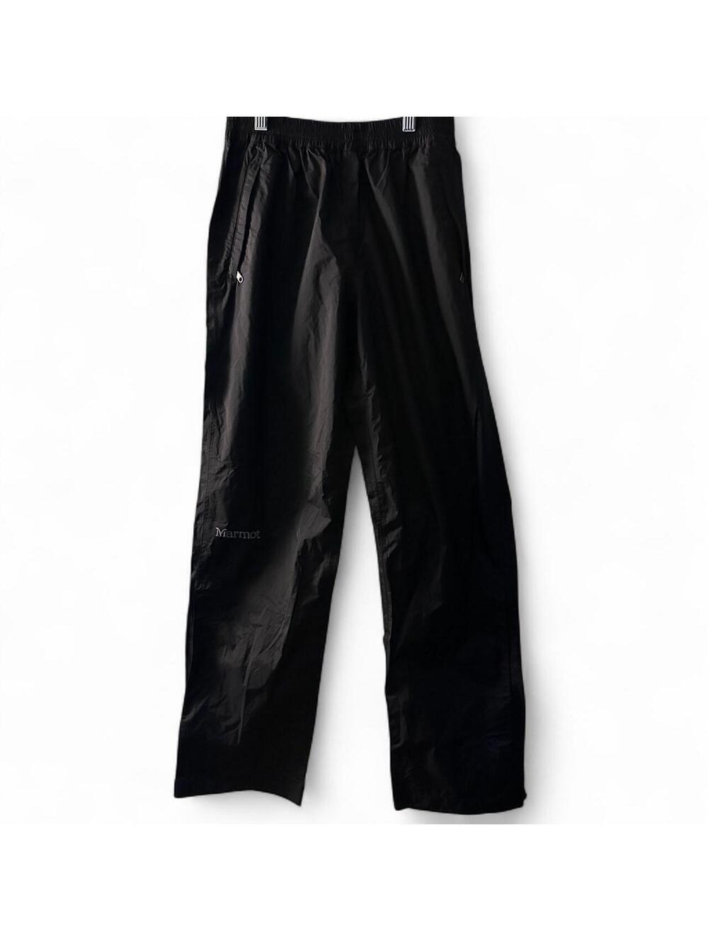 Marmot PreCip Black Waterproof Rain Pants Women's XS NWOT